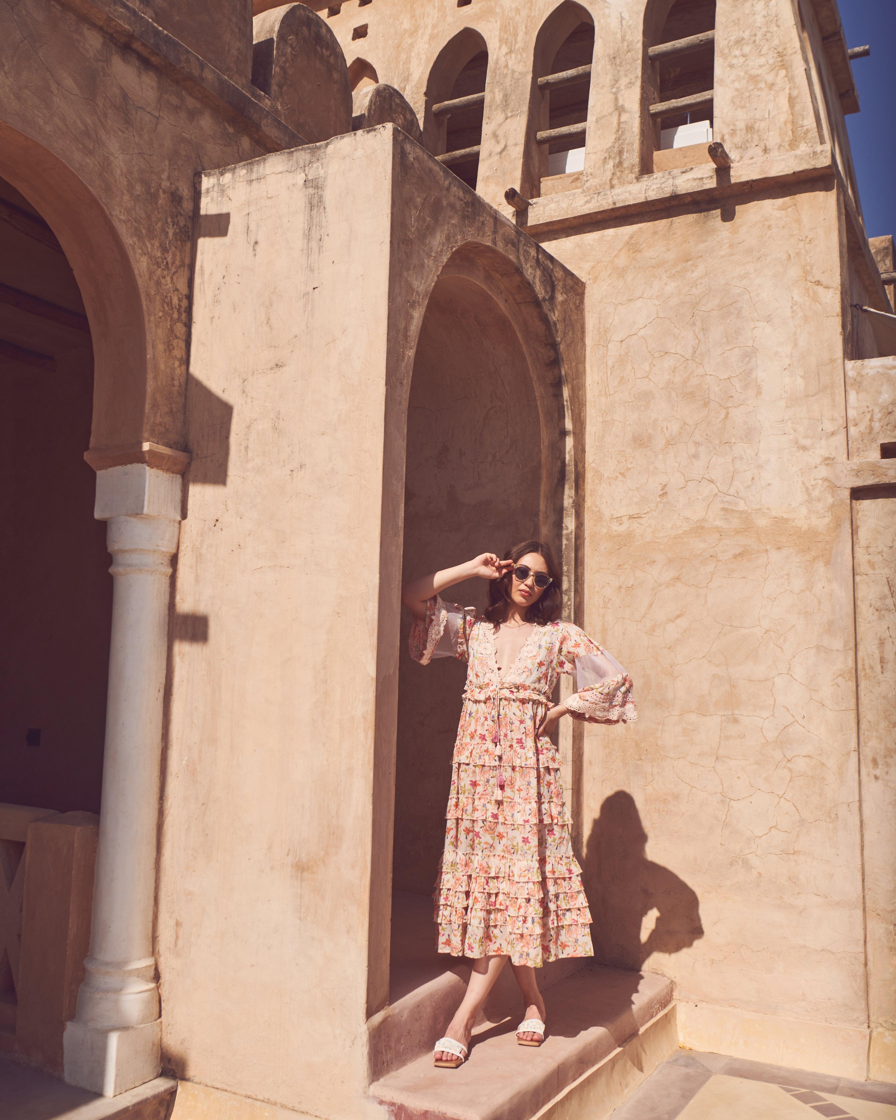 Jasmine Frill Dress
