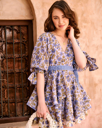 Marigold Wrap Dress